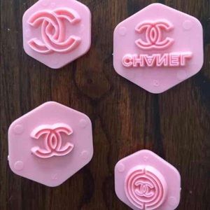 Chanel logo Designer Fashion cookie cutter set